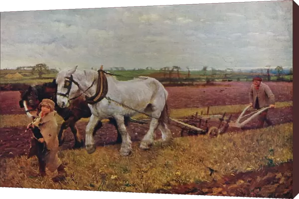 Ploughing, 1889 (1935). Artist: George Clausen