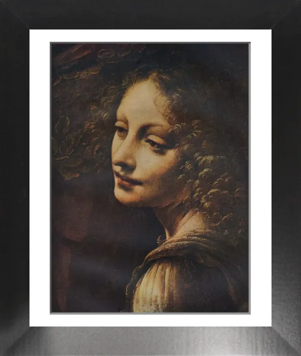 Framed Print : Leonardo da Vinci's The Virgin of the Rocks Print, c1491 Framed Print : Leonardo da Vinci's The Virgin of the Rocks Print, c1491
