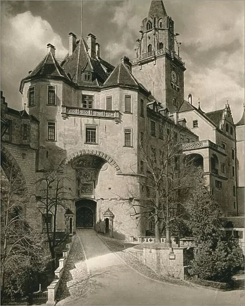 Sigmaringen - Porch of the Castle, 1931. Artist: Kurt Hielscher