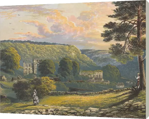 Rievaulx Abbey, c1880, (1897). Artist: Alexander Francis Lydon