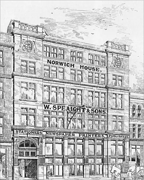 The Works at Norwich Street, 1916