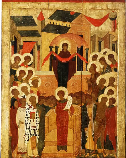The Protection of the Mother of God (Pokrov), Second Half of the 15th cen Artist: Russian icon
