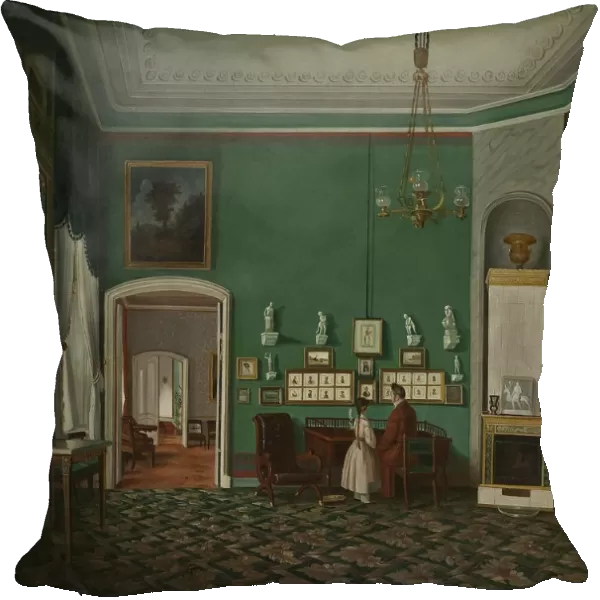 Interior with an Enfilade, 1830s. Artist: Anonymous