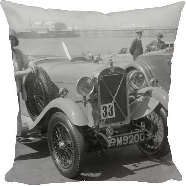 Salmson of Mrs PJM Midgley at the B&HMC Brighton Motor Rally, Brighton, Sussex, 1930