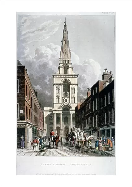 Christ Church, Spitalfields, London, 1815