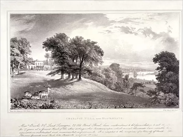Charlton House near Blackheath, Greenwich, London, c1830. Artist: William Day