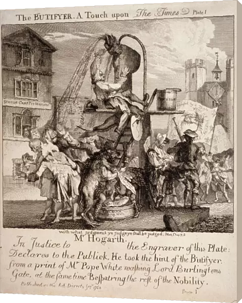 William Hogarth, 1762. Artist: Paul Sandby