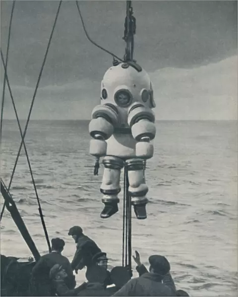 The Eternal Fight Against the Sea: Armoured Casing for the Deep-Sea Diver, c1935