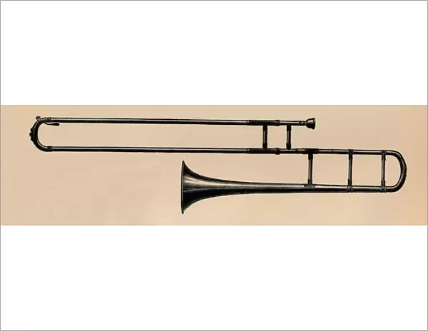 Slide Trombone, 1895. Creator: Unknown
