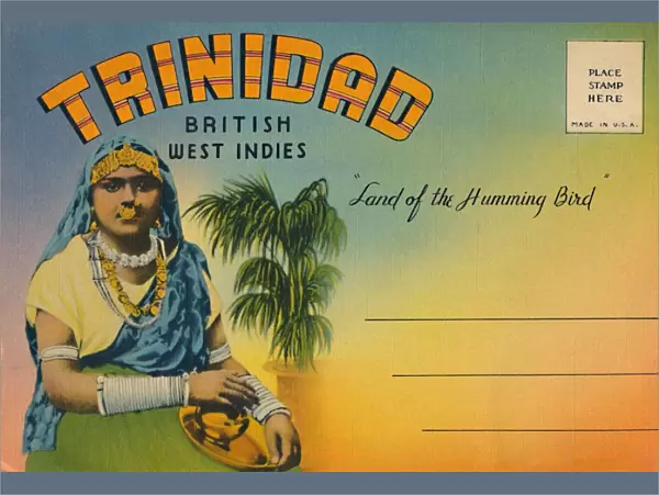 Trinidad - British West Indies cover, c1940s. Creator: Unknown