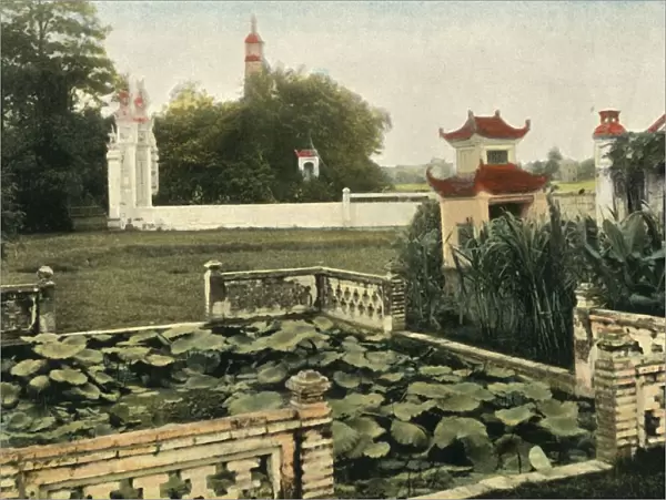 Hanoi. Pagode Du Pinceau, (Hanoi. But Thap Pagoda), 1900. Creator: Unknown