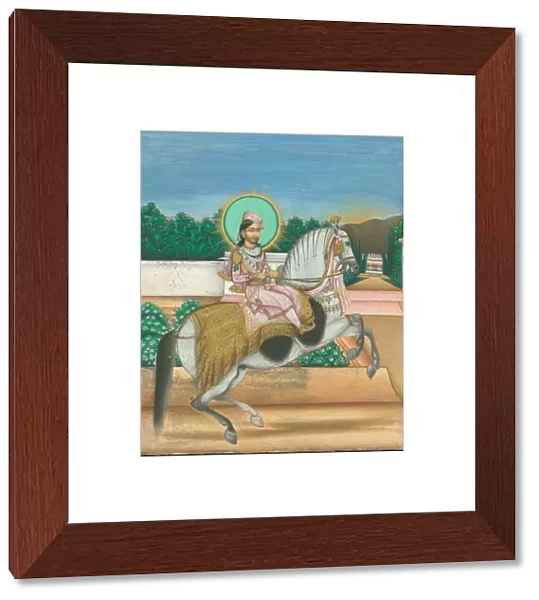 Sheodan Singh, Maharaja of Alwar, ca 1820. Artist: Indian Art