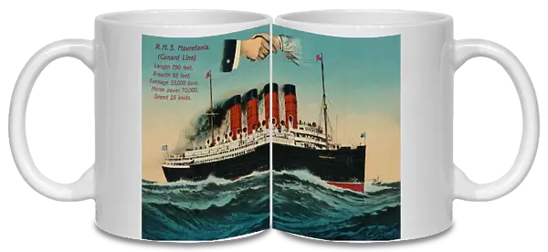 R. M. S. Mauretania. (Cunard Line), c1930s. Creator: Unknown