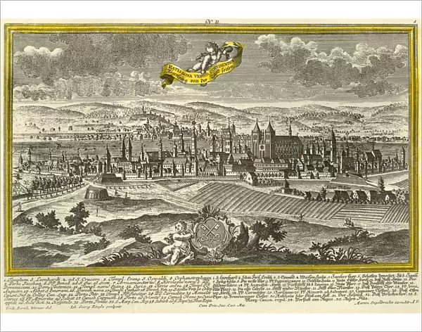 Regensburg, c1740. Creator: Johann Georg Ringlin