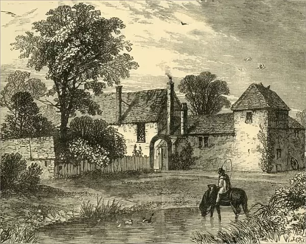 Old Chalk Farm in 1730, (c1876). Creator: Unknown