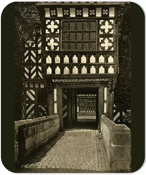 Moreton Old Hall, Congleton, 1920. Creator: Unknown