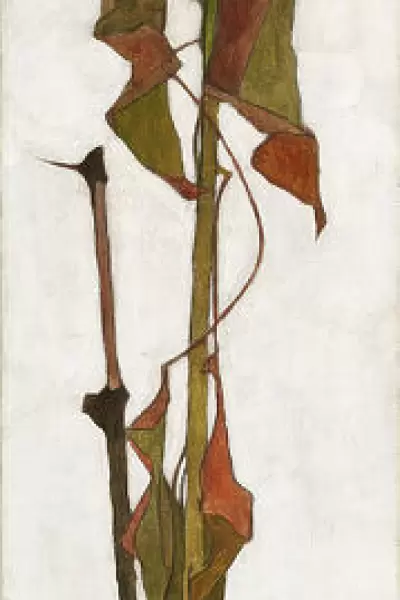 Sunflower, 1909-1910. Creator: Schiele, Egon (1890-1918)