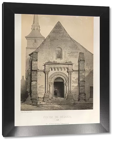 Pl. 58, Eglise De Requeil (Sarthe), 1860. Creator: Victor Petit (French, 1817-1874)