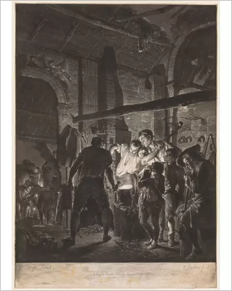 The Blacksmith, 1771. Creator: Richard Earlom (British, 1743-1822)
