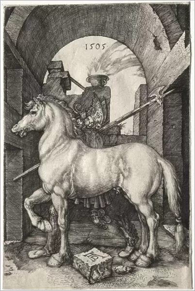 The Small Horse, 1505. Creator: Albrecht Dürer (German, 1471-1528)
