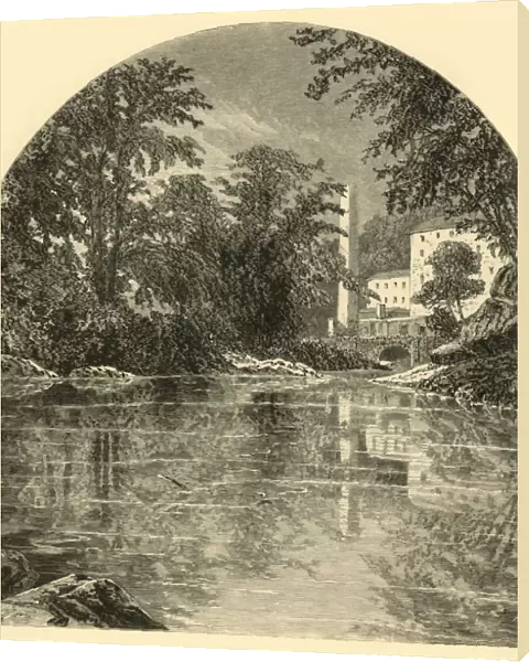 Mill on Joness Falls, 1874. Creator: John Filmer