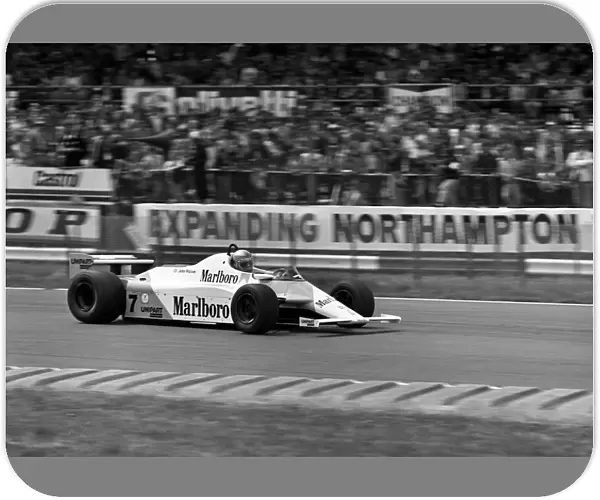 1981 McLaren MP4-1, John Watson, British Grand Prix, Silverstone. Creator: Unknown