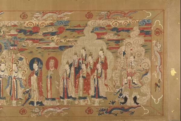 Canonization scroll of Li Zhong, colophon dated 1641. Creator: Unknown