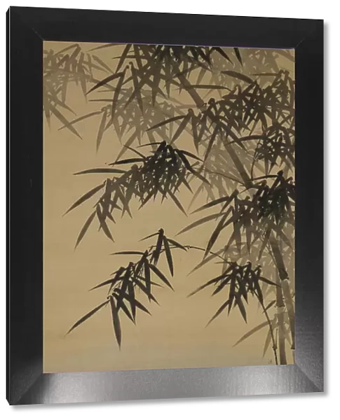 Rock and Bamboo (Chikuseki zu), 18th century. Creator: Yanagisawa Kien