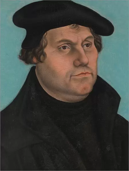 Martin Luther (1483-1546), probably 1532. Creator: Unknown