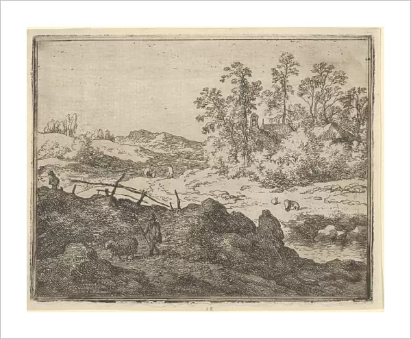 The Shepherd and the Lamb, 17th century. Creator: Allart van Everdingen