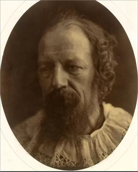Alfred, Lord Tennyson, July 4, 1866. Creator: Julia Margaret Cameron