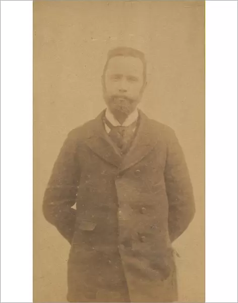 Mathieu. Gustave. (avec une barbe postiche), 1880s-90s. Creator: Alphonse Bertillon