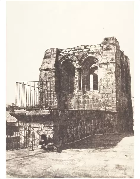 Jerusalem, Saint-Sepulcre, Details du Clocher, 1854