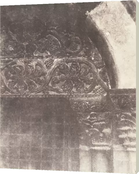 Jerusalem, Saint-Sepulcre, Interieur de la Chapelle du Calvaire, 1854