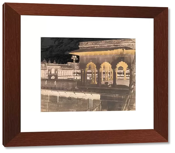The Diwan-i Khas from the Mussaman Burj, Agra Palace, 1862-64. Creator: John Murray