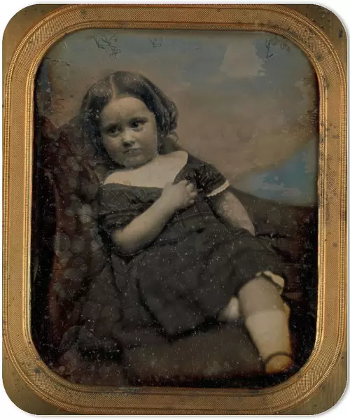 Augusta Hawes at Four Years Old, 1850s. Creators: Josiah Johnson Hawes
