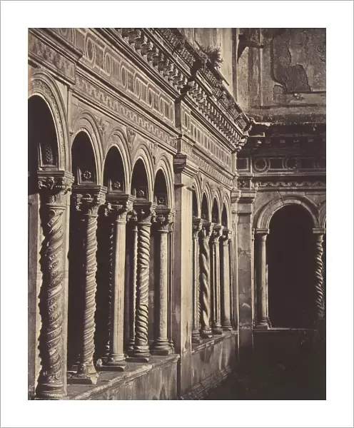 Cloisters of St. Pauls, the Basilica, Outside the Walls of Rome, by 1858