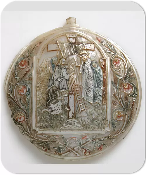 Devotional Plaque, German, late 15th century. Creator: Unknown