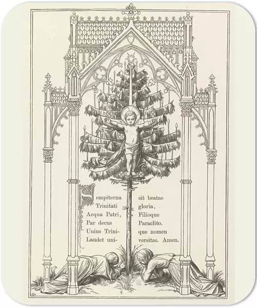 Weihnachtstraum. Ein Festspiel, 1867. Creator: Felix A. Joerdens