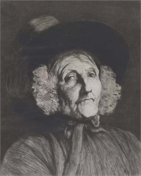 Welsh Woman, 1878. Creator: Hubert von Herkomer