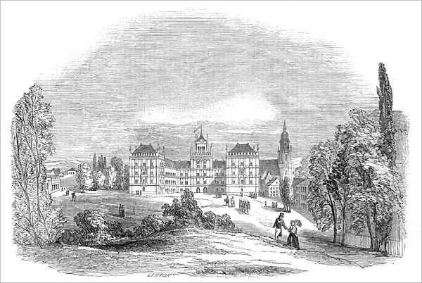The Palace of Ehrenburg, at Coburg - from His Royal Highness Prince Alberts drawing