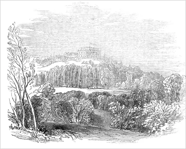 Summer Palace at Wurtemburg - from His Royal Highness Prince Alberts drawing, 1845