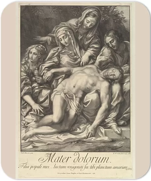 Mater Dolorum, 1701. Creator: Robert van Audenaerde
