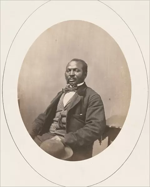 Portrait of Man, Harvard University, 1861. Creator: George K Warren