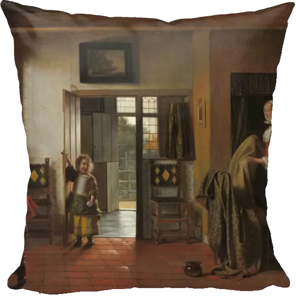 The Bedroom, 1658  /  1660. Creator: Pieter de Hooch
