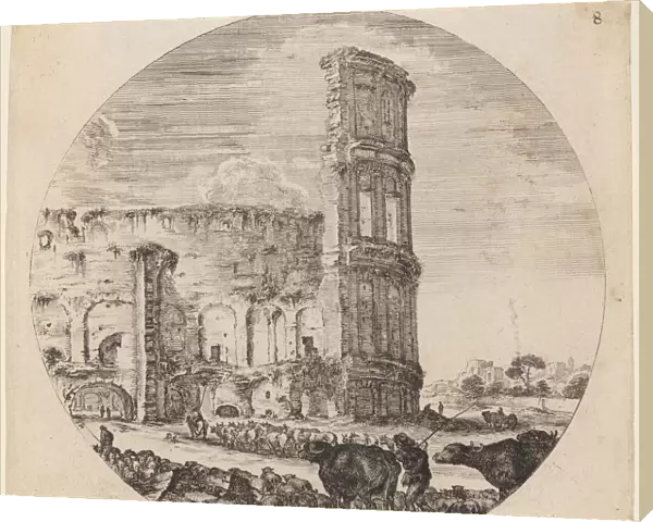 Colosseum, 1646. Creator: Stefano della Bella