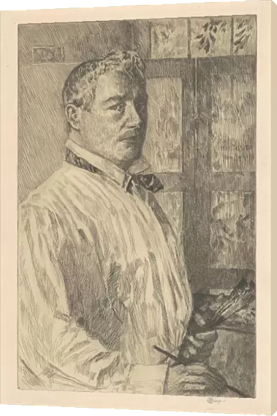Self-Portrait, 1916. Creator: Frederick Childe Hassam