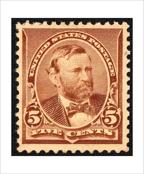5c Ulysses S. Grant single, 1890. Creator: Unknown