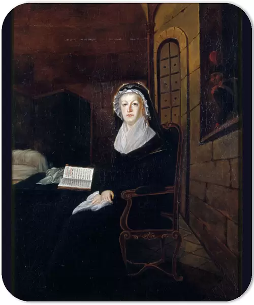 Marie Antoinette at the Conciergerie, c. 1815. Creator: Anonymous