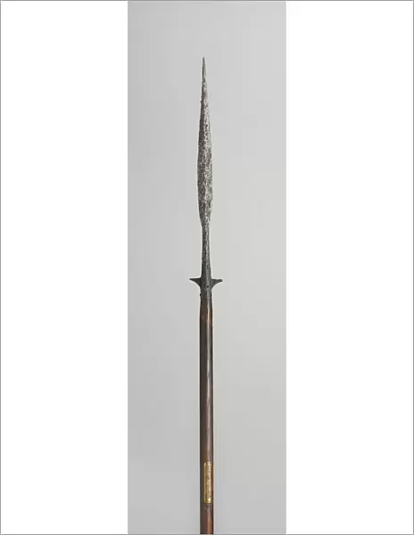 Eared Spear, Switzerland, 10th  /  11th century, possibly 13th  /  14th century. Creator: Unknown